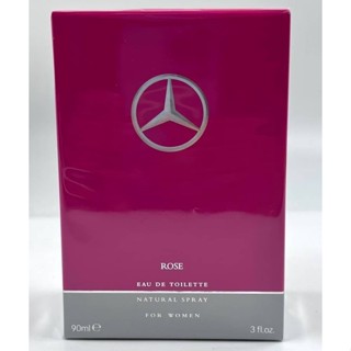 JUL02 ส่งฟรี Mercedes-Benz Rose EDT 90ml กล่องซีล น้ำหอม