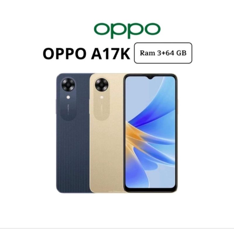 โทรศัพท์มือถือ OPPO รุ่นA17 k(Ram3GB/Rom32GB)