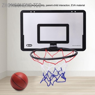 Zhongcheng Tec Hanging Door Mounted Basketball Hoop Set Perforation Free Indoor Game for Lover