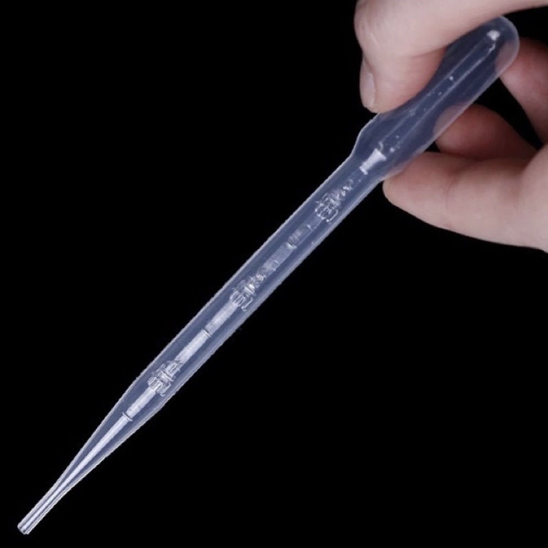 พลาสติกดรอปเปอร์ (plastic dropper) สำหรับให้อาหารมด