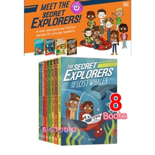 DK Meet The Secret Explorers from SJ King’s brand-new fiction series