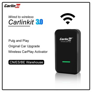 2022 Hot! Carlinkit 3.0 Wired to Wireless CarPlay Adapter Car Multimedia Player Plug and Play Auto Connect CarPlay AI Bo