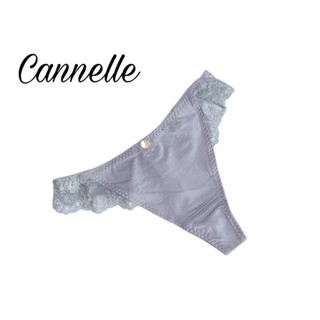 Cannelle Lingerie Panty กางเกงชั้นในเซ๊กซี่ ลูกไม้ ผ้าดีงานส่งออก ทรง Thong size S size M size L