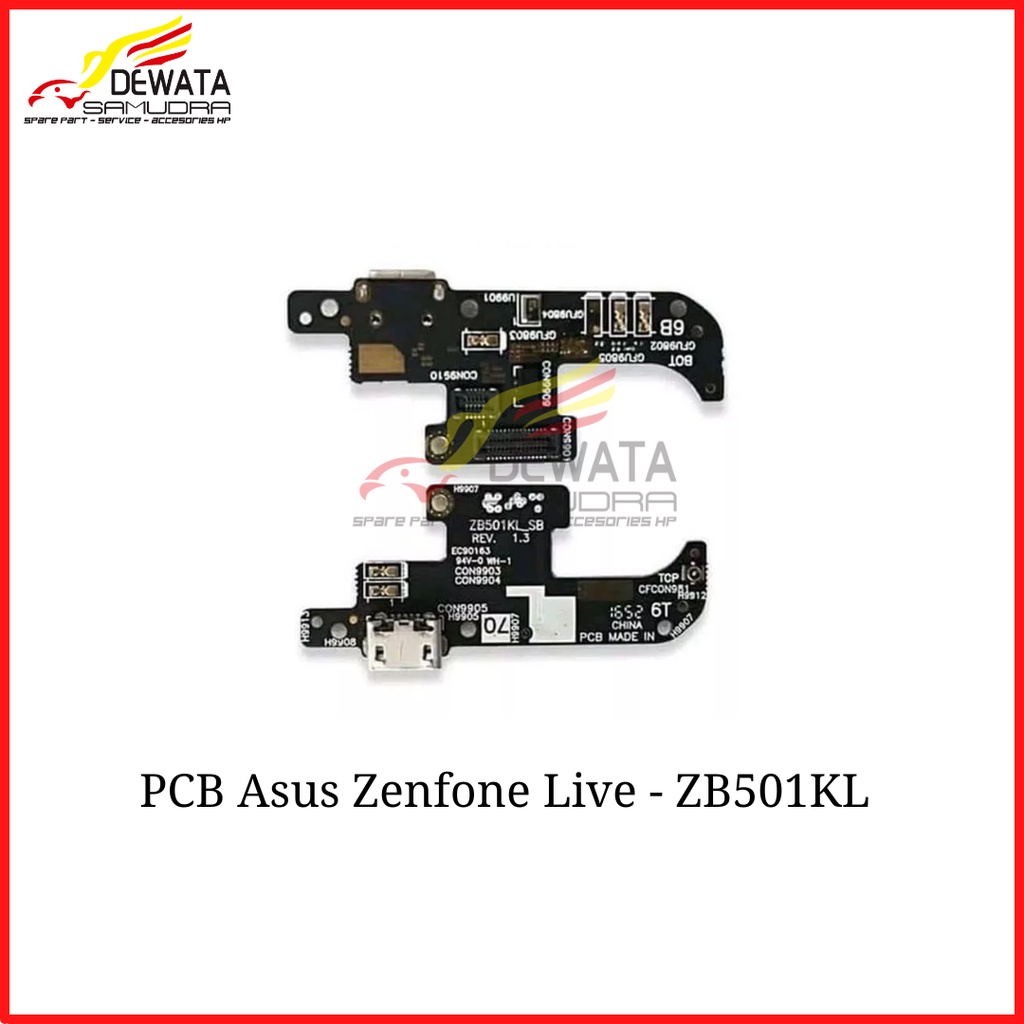 Flexi Plug In - Flexi BOARD - Cas BOARD - BOARD Chager - PCB Asus Zenfone Live 5.0" - ZB501KL - A007