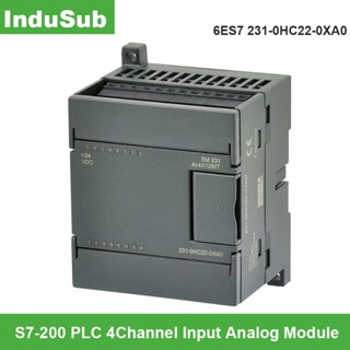 โมดูลอนาล็อกอินพุต 6ES7 231-0HC22-0XA0 OEM SIMATIC S7-200 EM231 4 AI x 12 Bits 6ES72310HC220XA0 PLC 4Channel