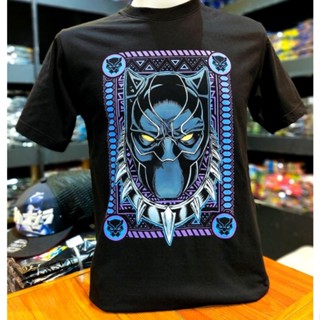 เสื้อยืดMarvel_ลิขสิทธิ์แท้ลายBlackPanther.สีดำ(mvx-116)