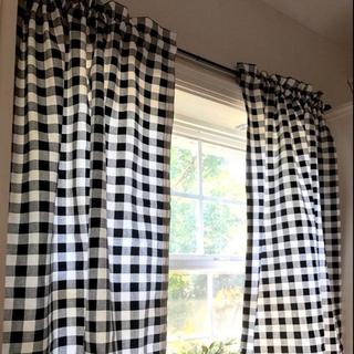 แนะนำ ผ้าม่าน ผ้าม่านลายสก็อต สไตล์ญี่ปุ่น มินิมอล  ผ้าม่านประตู ผ้าม่านหน้าต่าง ราคาพิเศษ มีเก็บเงินปลายทาง