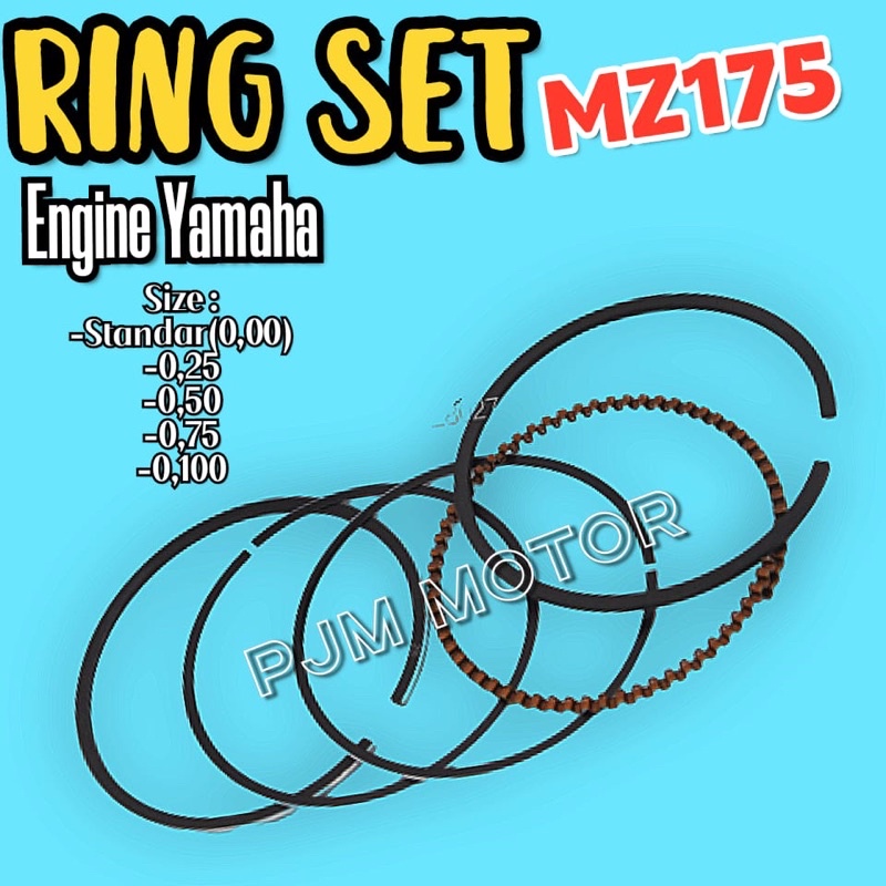MESIN Mz175 แหวนลูกสูบ คันลูกสูบ ขับเครื่องยนต์และเครื่องกําเนิดไฟฟ้า yamaha Ef2600 Mz 175