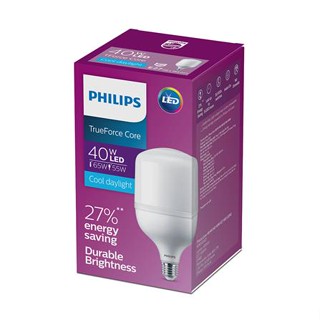 หลอด LED PHILIPS TRUEFORCE CORE 40 วัตต์ COOLDAYLIGHT E27