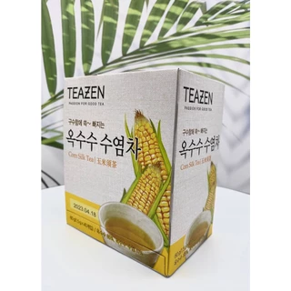 Teazen Corn Silk Tea 1 กล่อง มี 40 ซอง ชาไหมข้าวโพด ชาเพื่อสุขภาพจากเกาหลี