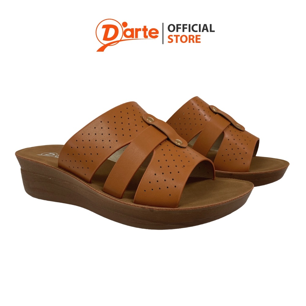 D'ARTE รองเท้าแตะแบบสวม รองเท้าแตะเสริมส้น รุ่น D53-22891