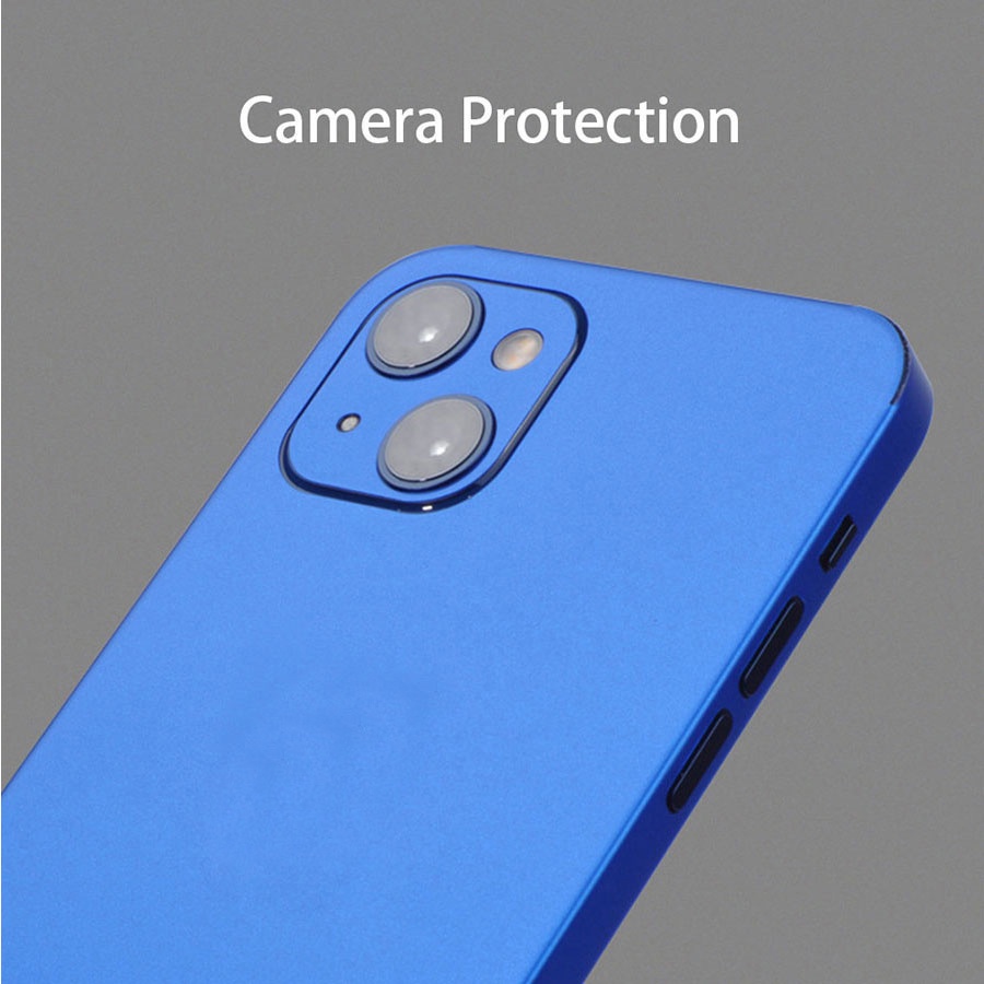 ฟิล์มกันรอยด้านหลัง แบบนิ่ม สีพื้น สําหรับ iPhone 6 6s Plus 7 Plus 8 Plus SE Series - รูปที่ 5