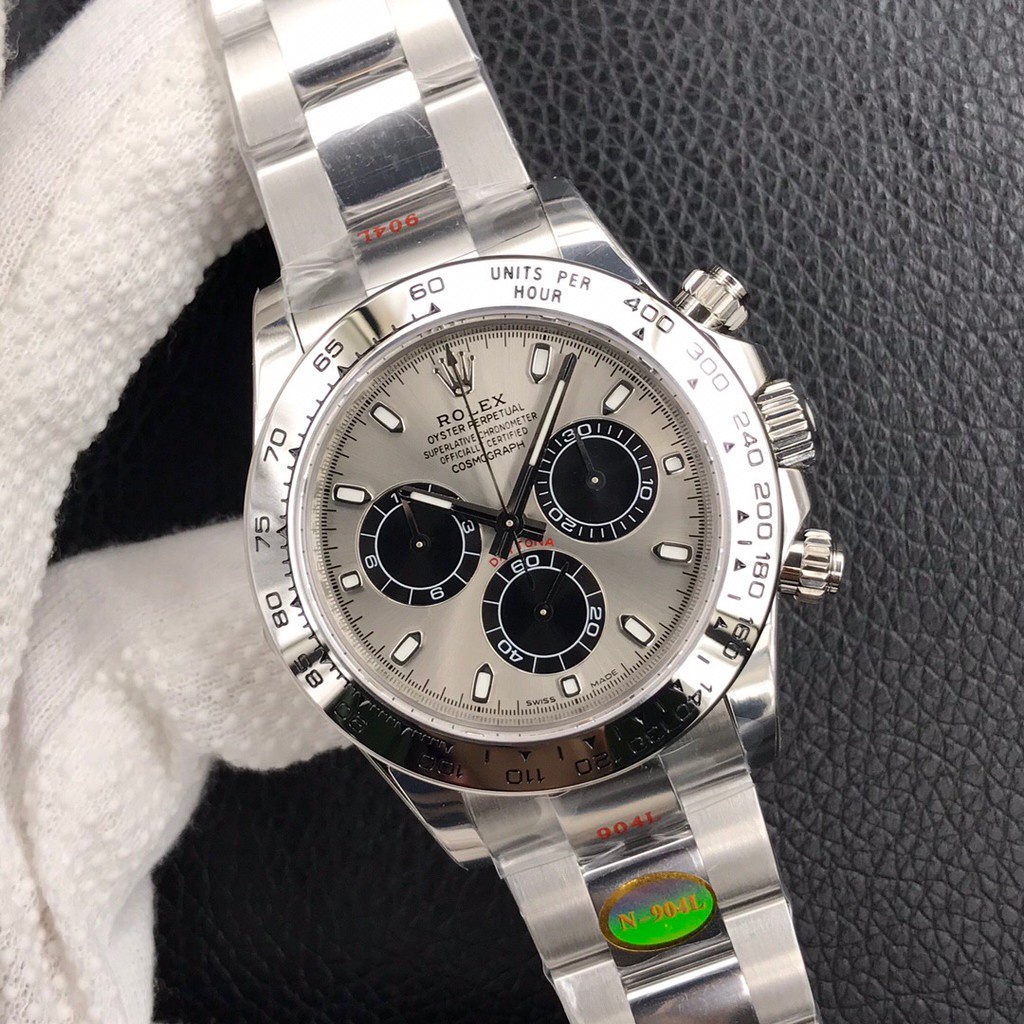 พรี ราคา27200 Rolex Daytona 116500LN-78590 นาฬิกาผู้ชาย นาฬิกาแบรนด์เนม นาฬิกาข้อมือ size4.0cm