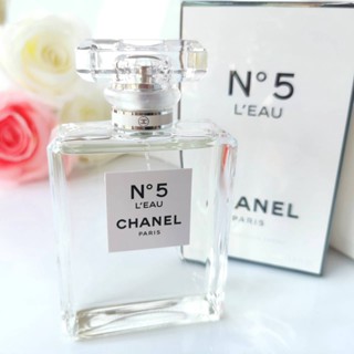 ✨ หอมสะอาด แบบผู้ดี  ✨ C h a n e l N o.5 L  e a u EDT : ขนาดทดลอง แบบสเปรย์ Tester ของแท้ 100%