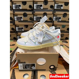 [ พร้อมส่ง ] Dunk Low Off-White Lot 01 Size 40 - 45  [ H12 ]