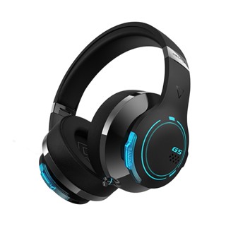 Edifier HECATE G5BT ชุดหูฟังเกมมิ่ง บลูทูธ ไร้สาย พร้อมไมโครโฟน ตัดเสียงรบกวน สีดํา