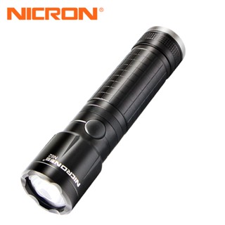 Nicron ไฟฉาย N62 5W ชาร์จ USB 300LM 170M กันน้ํา IPX4 N62 สําหรับบ้าน ขับขี่