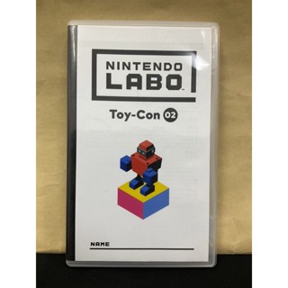 แผ่นแท้ [Nintendo Switch] Nintendo Labo Toy-Con 02 (Japan) (TBA-HAC-ADFVA-JPN)