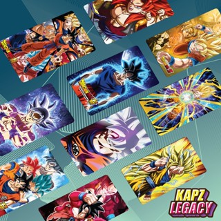 Kapzlegacy สติกเกอร์การ์ด ลายดราก้อนบอล Goku Touch n Go Access MRT LRT ATM Bank Debit Credit Train TnG Pelekat