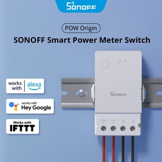 Sonoff POW Origin 16A Updated Version Smart Wifi โมดูลสวิตช์มิเตอร์ไฟฟ้า อุปกรณ์มอนิเตอร์ไร้สาย