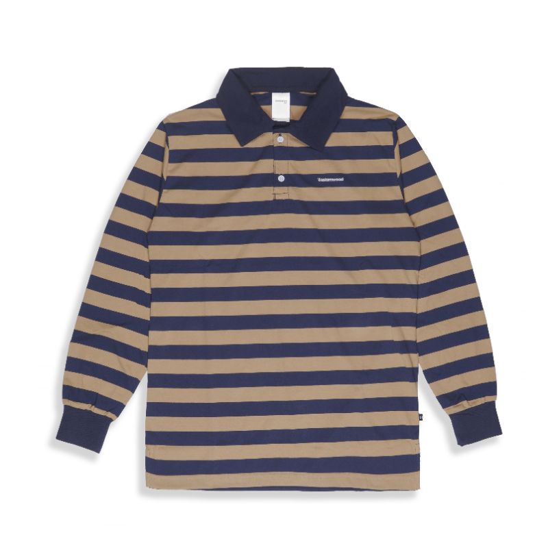 เสื้อรักบี้ Easternwood เสื้อโปโลแขนยาว โปโลแถบแขนยาว