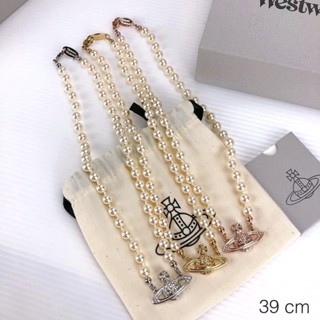 New Vivienne westwood necklace สอบถามสี //ต้องการผ่อนแจ้งนะคะ