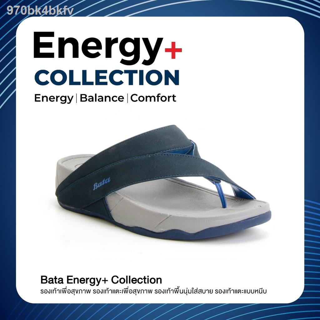 สินค้าเฉพาะจุดBata  Energy+ รองเท้าแตะลำลองแฟชั่น สำหรับผู้หญิง รุ่น WELL UP สีน้ำเงิน รหัส 4719342 Size 3-5 นุ่มสบาย