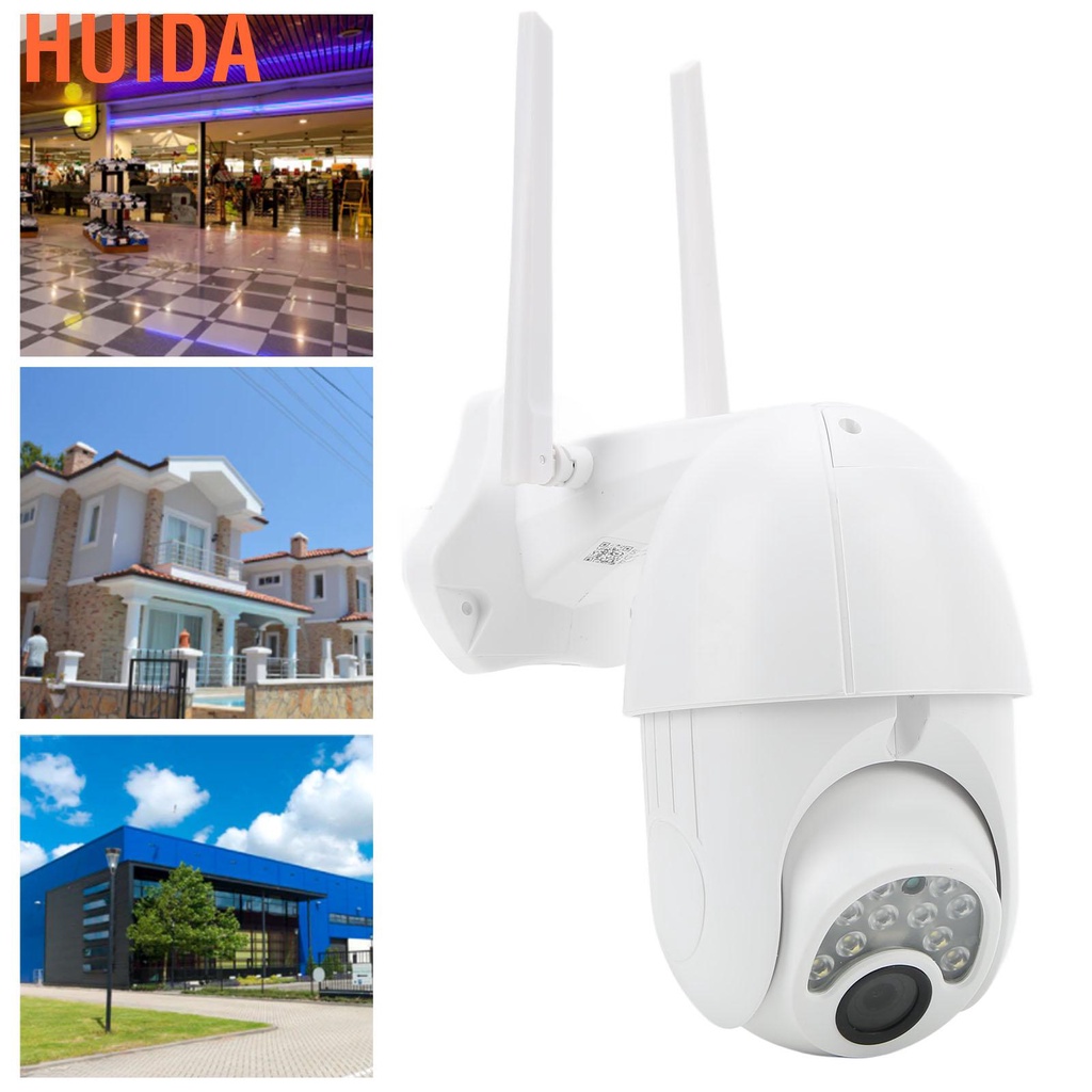Huida 1080P High Speed Wifi Dome Camera Night Vision Rotation Two Way Voice Surveillance EU 100 240V for Home #8