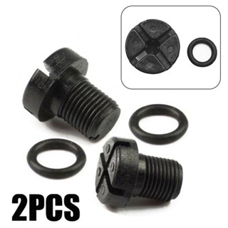 Breather Valve Bolt 17111712788 ABS+Rubber Black Durable Practical New