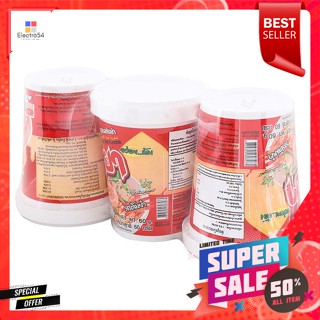 จายา บะหมี่กึ่งสำเร็จรูปแบบถ้วย รสต้มยำกุ้ง 60 ก. แพ็ค 3Jaya Instant Cup Noodles Tom Yum Kung Flavor 60 g. Pack 3