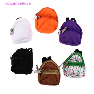 Coagulatelove กระเป๋าเป้สะพายหลัง ขนาดมินิ น่ารัก ของขวัญ สําหรับตุ๊กตา 1/6 [ขายดี]