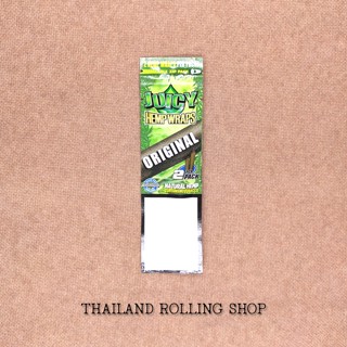 กระดาษมวน กระดาษโรล กระดาษบลั้น Juicy Hemp Wrap กลิ่นผลไม้ ปลอดสารเคมี รับประกันสินค้าแท้ 100% พร้อมส่งจากไทย