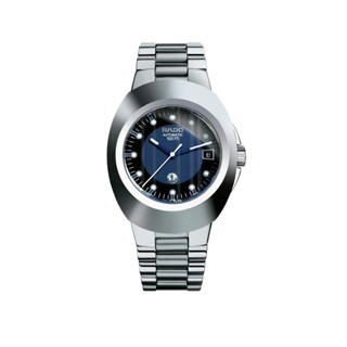 (ประกันศูนย์ไทย 2 ปี) RADO ผู้ชาย Diastar New Original Automatic 38.5 mm รุ่น R12637163 (หน้าน้ำเงิน-ดำ)