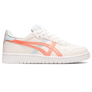 ASICS : JAPAN S WOMEN SPORTSTYLE รองเท้า ผู้หญิง รองเท้าผ้าใบ รองเท้าแฟชั่น ของแท้ CREAM/SUN CORAL