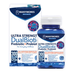 ใหม่! Probiotic* ManyMores Wellness Ultra and Dual Biotic Probiotic