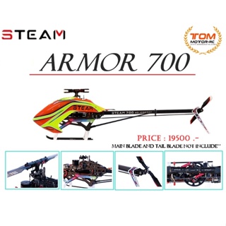 KIT STEAM700 Armor V3 Helicopoter/Canopy Version（Not include blade） H700V3