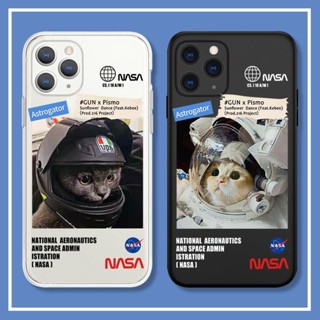 astronaut คู่รัก เคสไอโฟน iPhone 11 14 pro max 8 Plus case X Xr Xs Max Se 2020 cover เคส iPhone 13 12 pro max 7 Plus