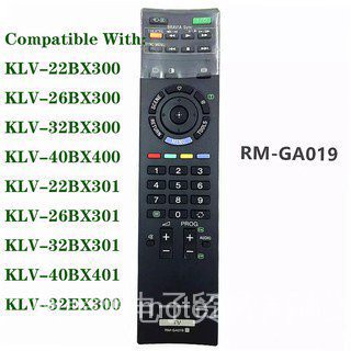 รีโมตคอนโทรล สําหรับทีวี Sony rm-ga019 rm-ga019 klv-32bx300 klv-40bx400 klv-22bx300 klv-26bx300 klv-32bx300 kl-40bx400 klv-22bx301 kl-lv1kl1x300 klv-40x1x40bx400 klv-lv1x30lv1bv-kv1x3