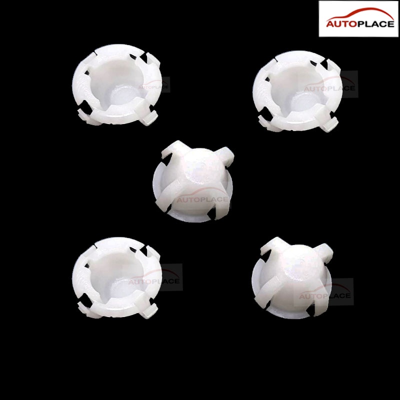 (1ชุด 5ตัว) บูชปัดน้ำฝน ตัวสีขาว อีซูซุ เอ็นพีอาร์ ทีเอฟอาร์ 89-02 Isuzu NPR TF TFR 1989 – 2002 บูช บูท ก้านปัดน้ำฝน