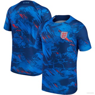 เสื้อกีฬาแขนสั้น ลายทีมชาติฟุตบอล World Cup England SY3 22 23 ชุดเหย้า สําหรับผู้ชาย และผู้หญิง YS3