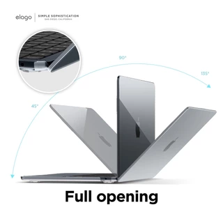 elago Ultra Slim Hard Case for MacBook Air 13" 15" M1 M2 M3 M4 M5 เคสใสบางเบาที่สุด