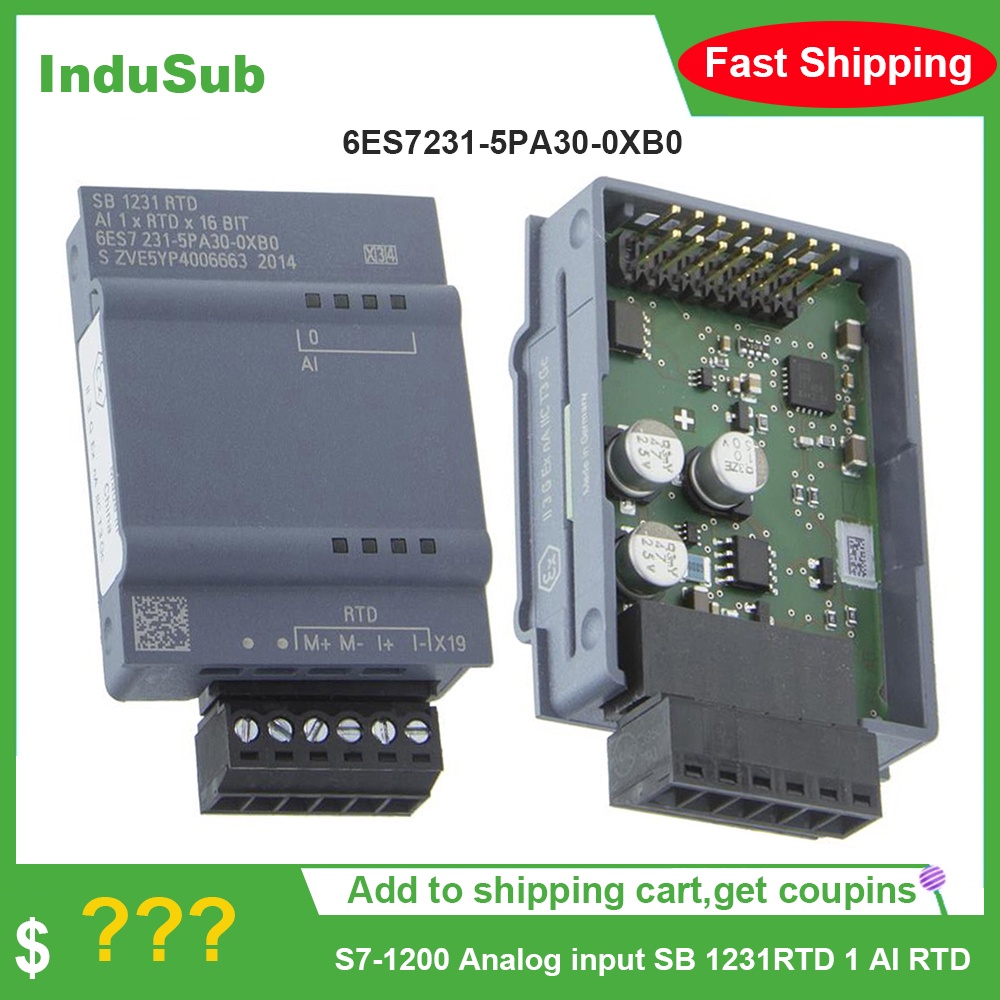6ES7231-5PA30-0XB0 PLC S7 1200 SB 1231RTD 6ES72315PA300XB0 plc Automata controller โมดูลการสื่อสาร