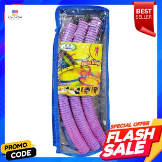 แกรมม่าร์ สปอร์ต ฮูลาฮูป ลายคลื่น รุ่น AHL24 คละสีGrammar Sport Hula Hoop Wave Pattern AHL24 Assorted Colors