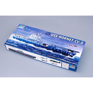 Trumpeter 05727 1/700 Wwii USS HORNET CV-8 ชุดโมเดลรถยนต์ พลาสติก