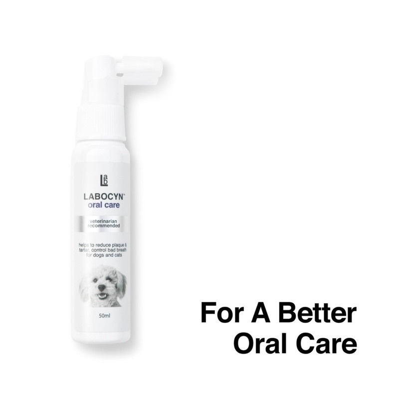 Labocyn Oral Care Spray 50ml สำหรับสุนัขและแมว (ช่องปาก 50มล.)