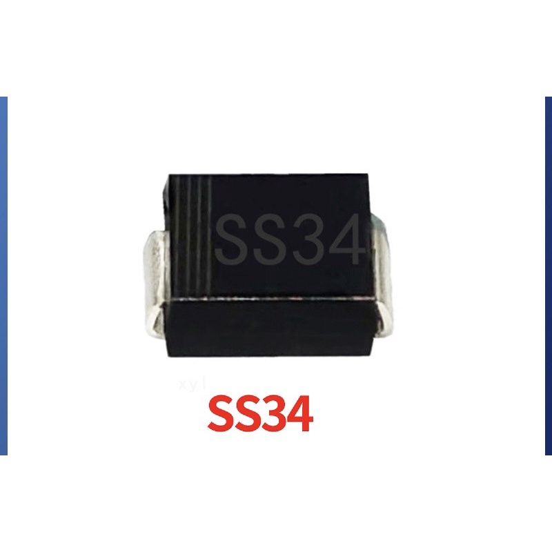 SS34 SMA SMD 1N5822 DO-214AC จุดจ่ายไดโอด Schottky พร้อมส่ง ราคาต่อตัว - รูปที่ 2