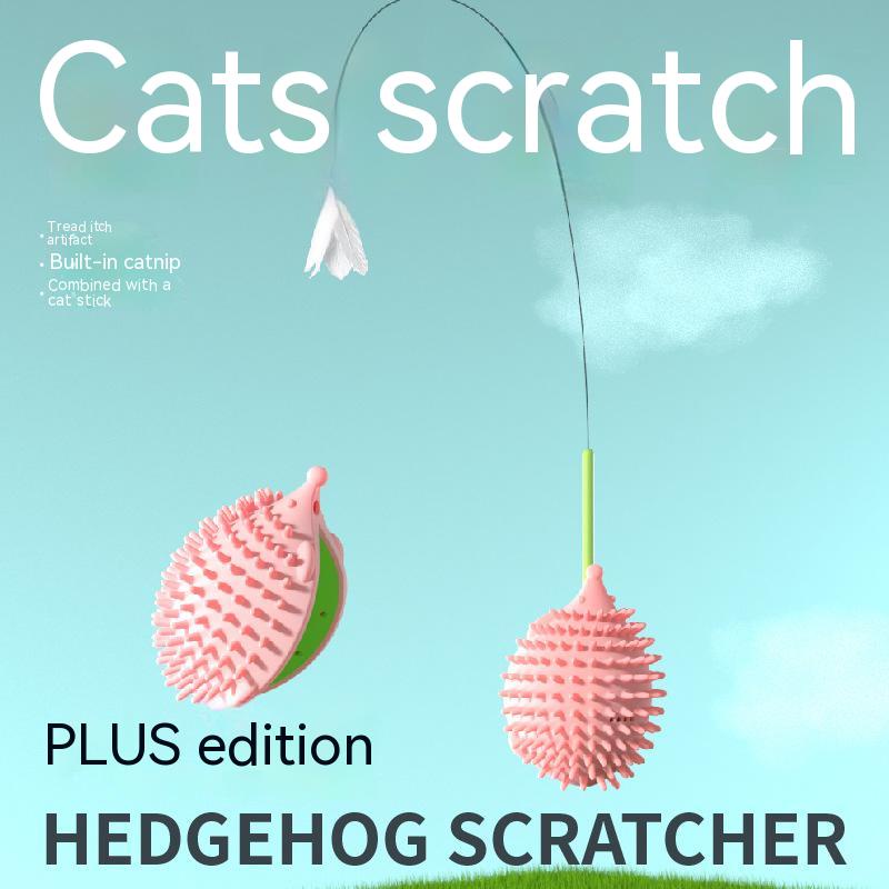 Pawsfun Pet Cat Corner Scratch Toy Pet Scratch Scratch Handy Tool Cat Self-Happy Toy