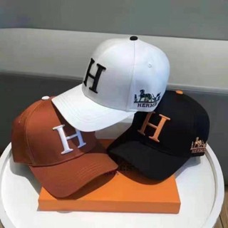 หมวกแก๊ป H BASEBALL HER HMS HERMS นําเข้า แฟชั่น