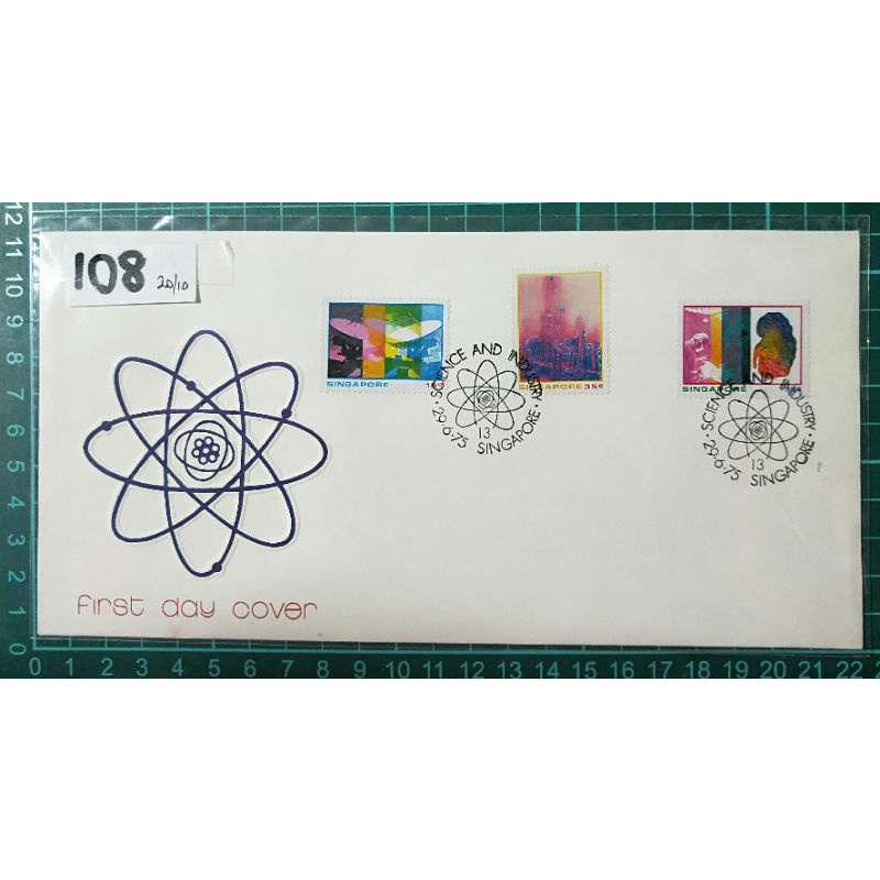 108 1975 FDC Science And Industry CV$7.00. ปกวันแรก