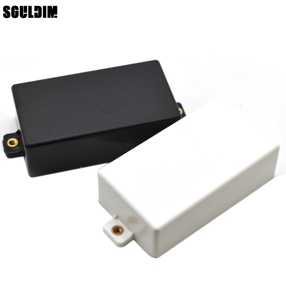1 ชิ้นพลาสติกปิดผนึก Humbucker รถกระบะสําหรับชิ้นส่วนกีตาร์ปิดผนึก Humbucker ฝาครอบ
